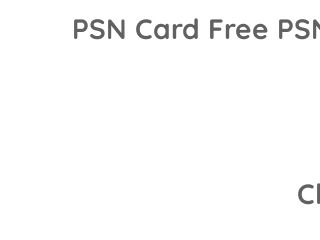 PSN Card Free PSN Store Code Free Pan Games PS4 - (psn promo codes 2016)
